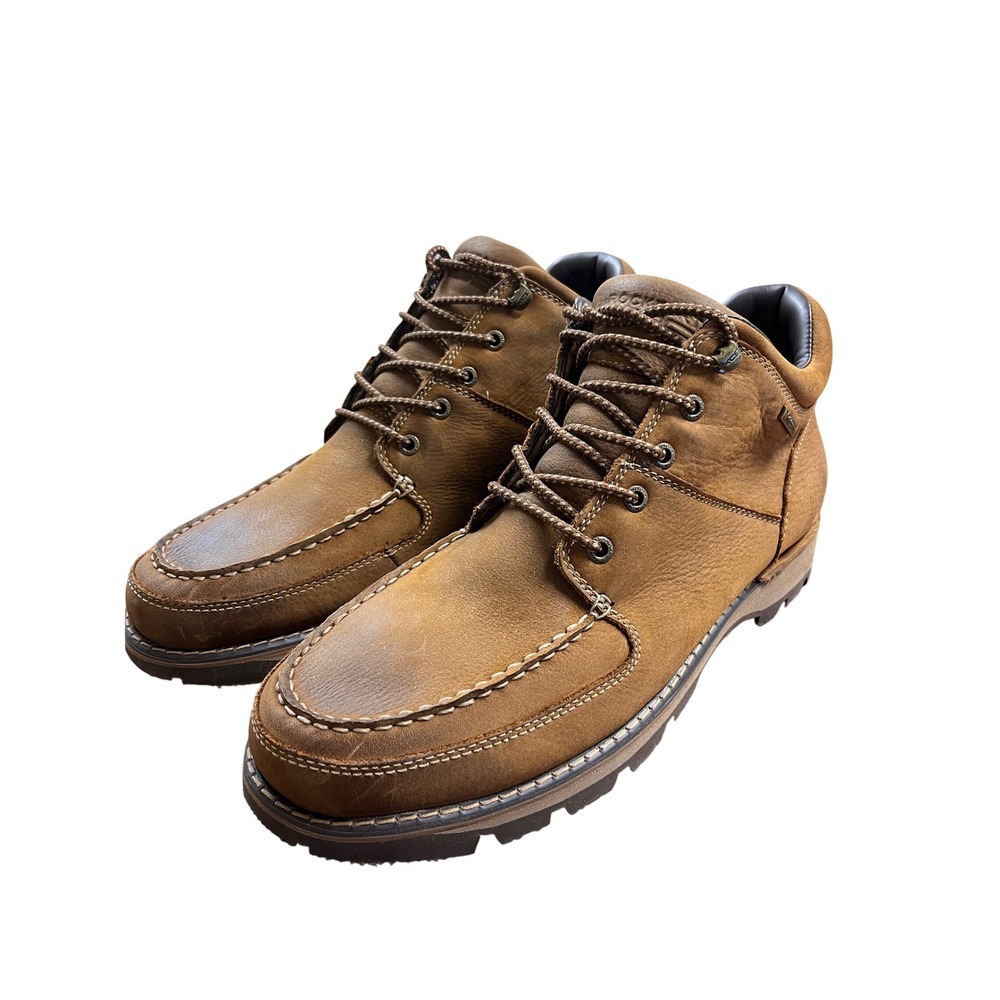 ROCKPORT XCS Umbwe II Waterproof Leather Chukka Boots Men Sz 11.5 Hiking Travel
